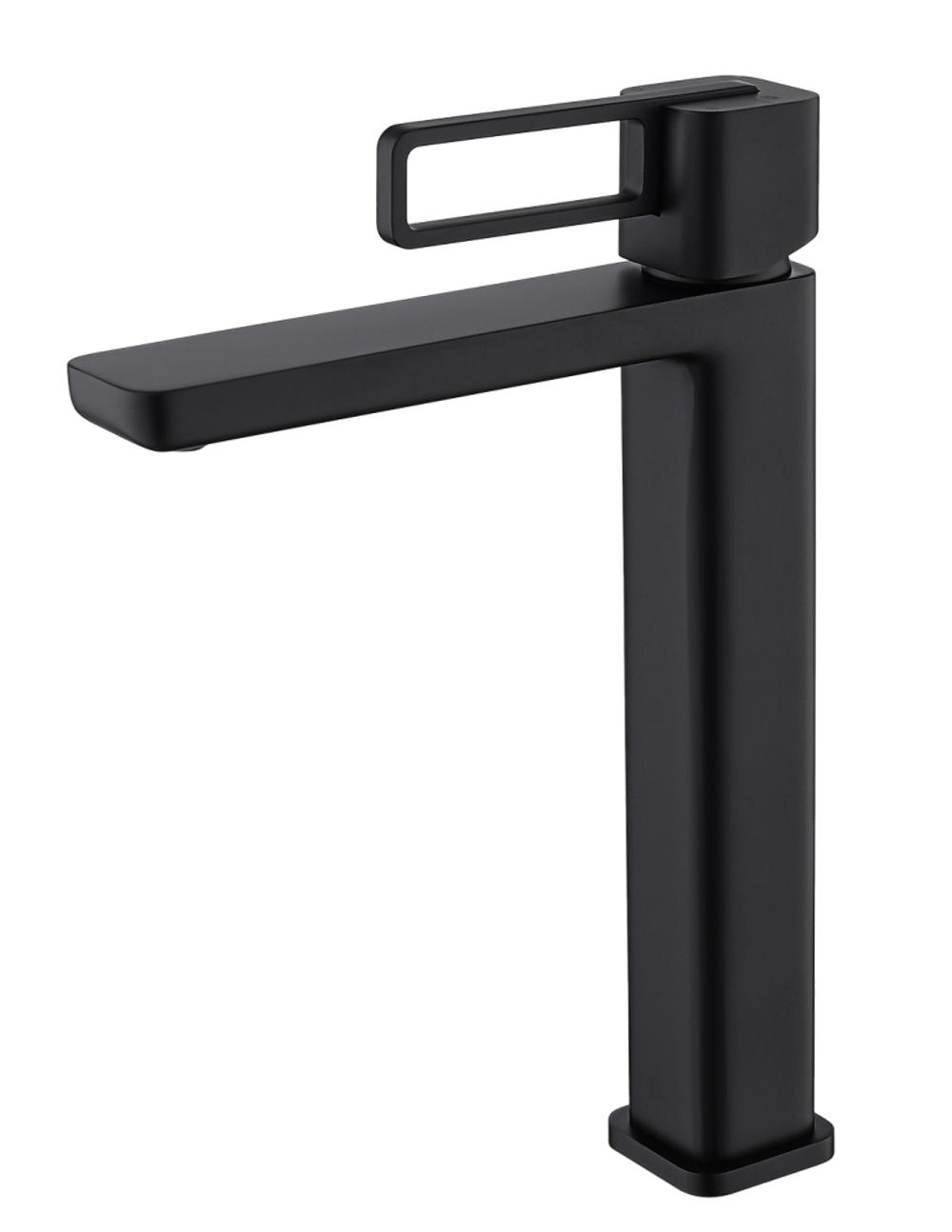 12112-C Смеситель од. для раковины-чаши (ЧЕРНЫЙ) GANZER (10/1шт)