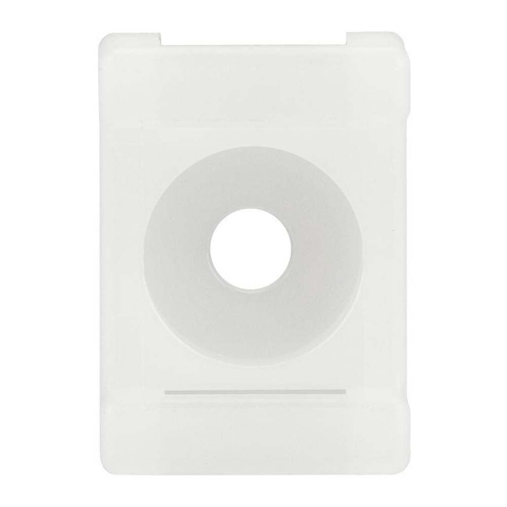 Площадка для крепления стяжки 22х16мм (ПС-2) бел. (уп.10шт) Rexant 07-2102-10