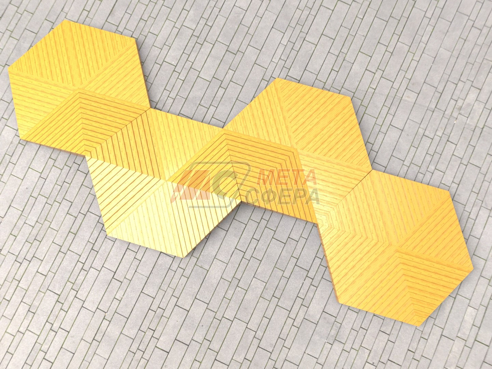 Лежак HEXAGON 01