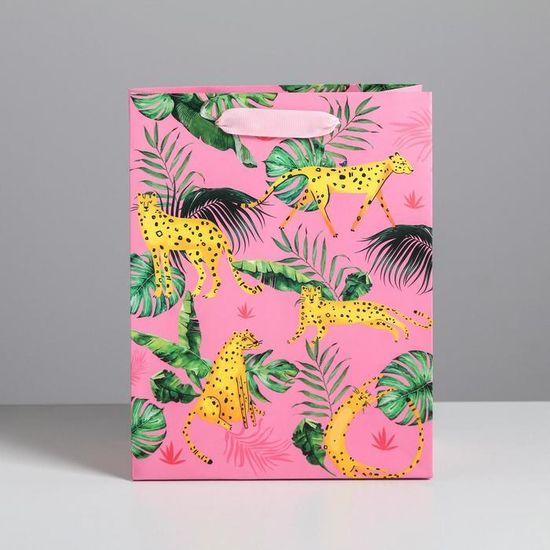 Пакет ламинированный вертикальный «Гепард», MS 18 × 23 × 10 см   4725114