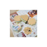 Блок бумаги с л/к 61х70 250л.Stick`n гексагон пастель+крафт ассорти 21828