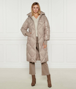 Пуховое пальто 2в1 Marella SPORT - бежевый(34960252)