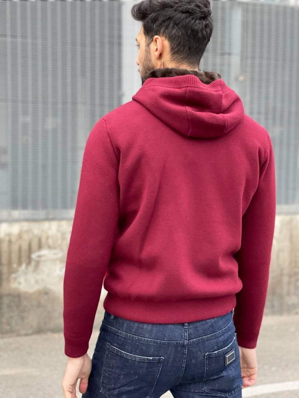 Замшевая куртка с мехом Loro Piana