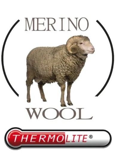 Термоноски детские с оленями красные NordKapp 515/1