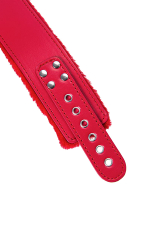 Красный ошейник 43см с металлической фурнитурой ToyFa Basic 886105