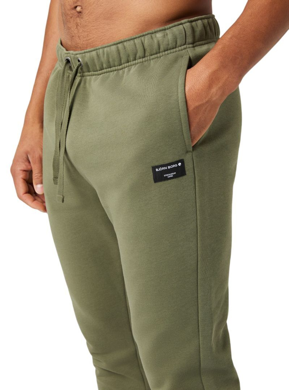 Мужские теннисные штаны Bjorn Borg Centre - dusty olive