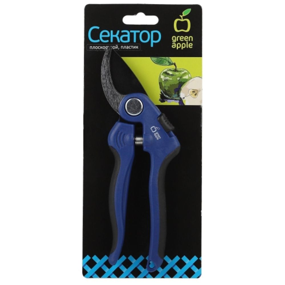 GTAS60-007 GREEN APPLE Секатор плоскостной, пластик