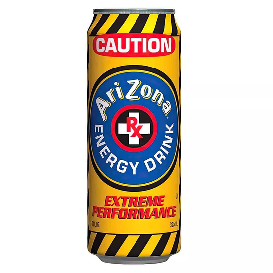 Энергетический напиток AriZona Caution Extreme, 340 мл (США)