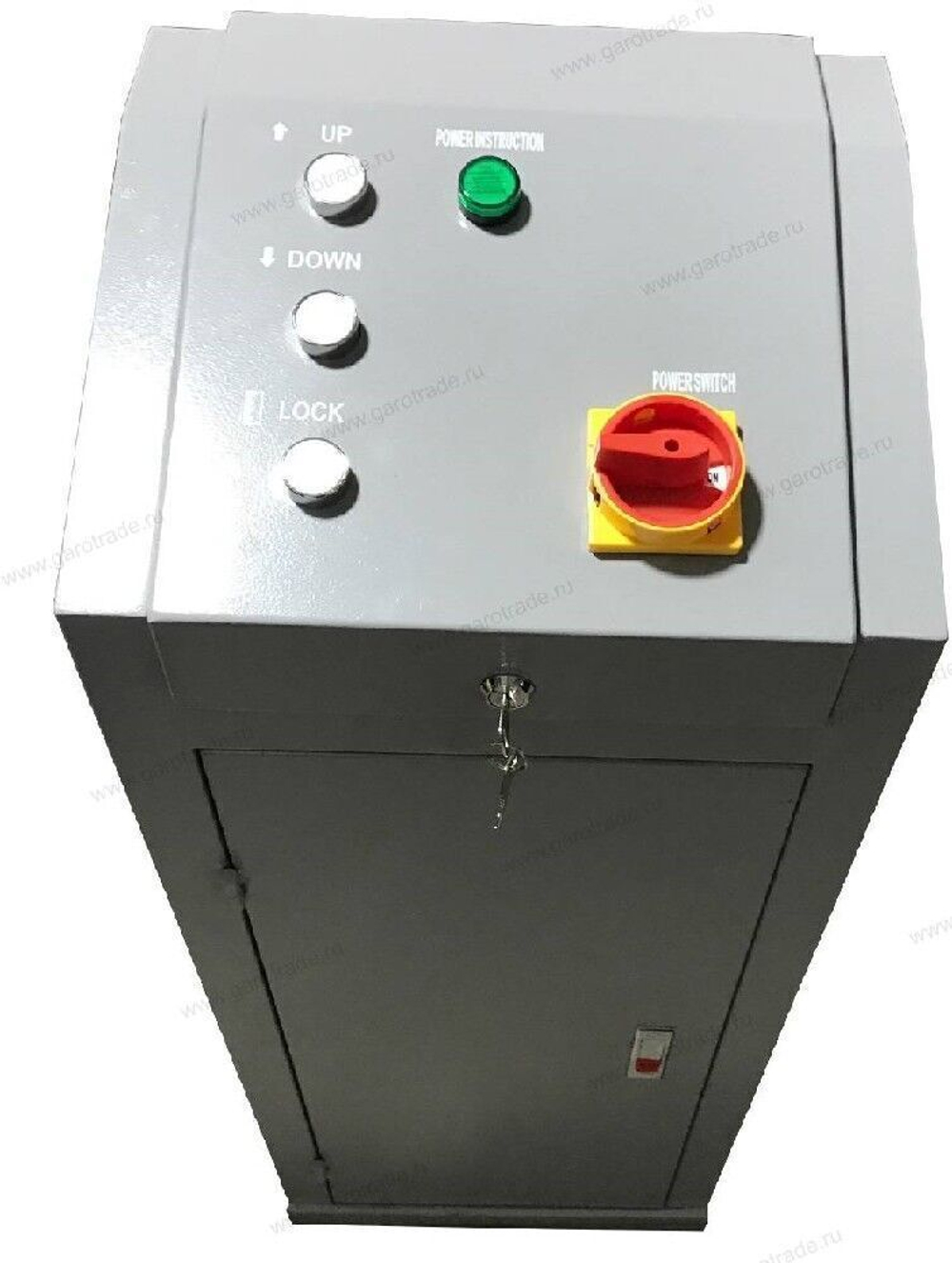 Подъемник ножничный короткий г/п 3000 кг напольный KRW3FS/220_grey