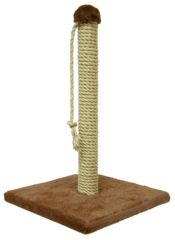 Зооник когтеточка круглая на подставке, одн.мех (300х300х520)