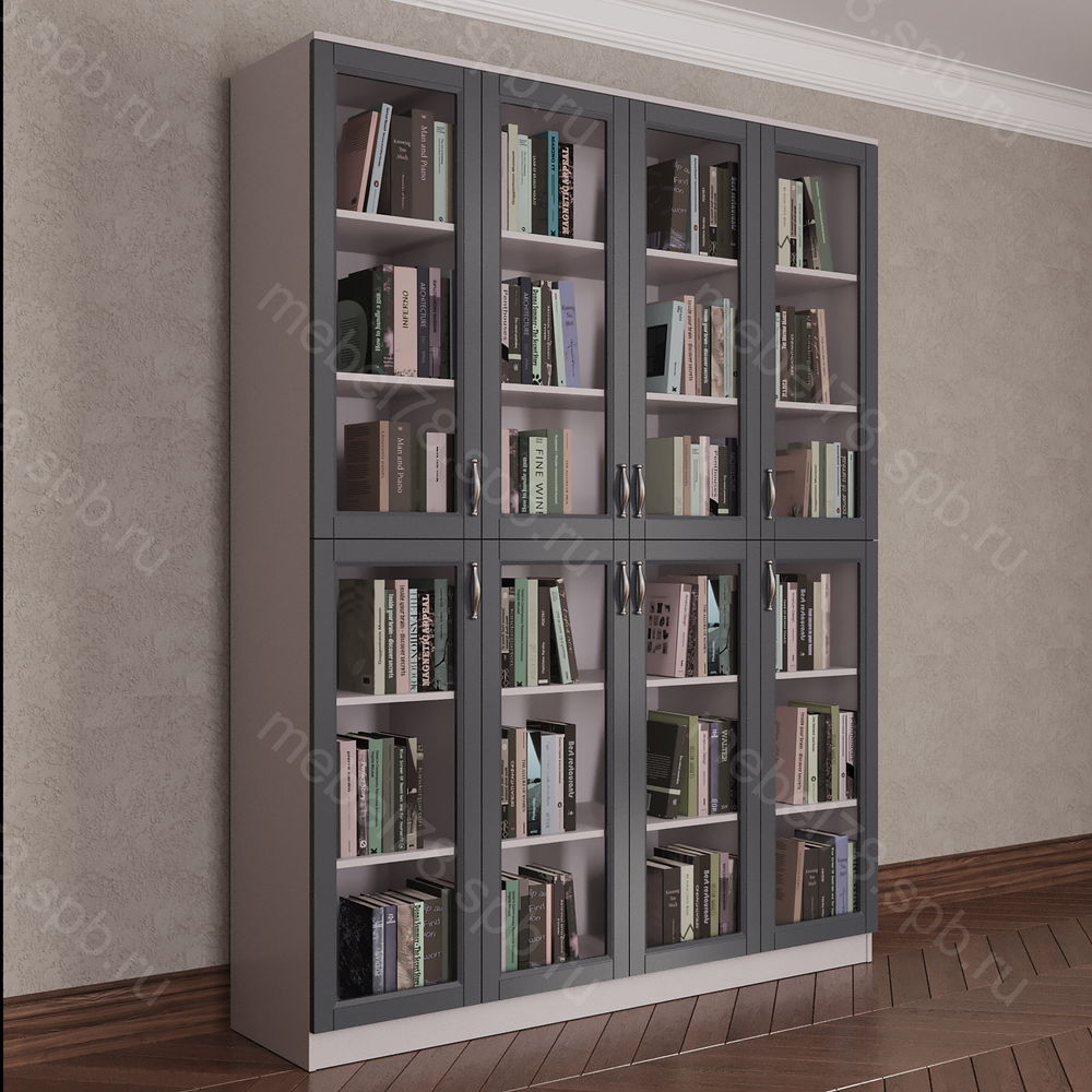 Шкаф книжный 4/8