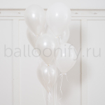 Фонтан шаров "Белый жемчуг"