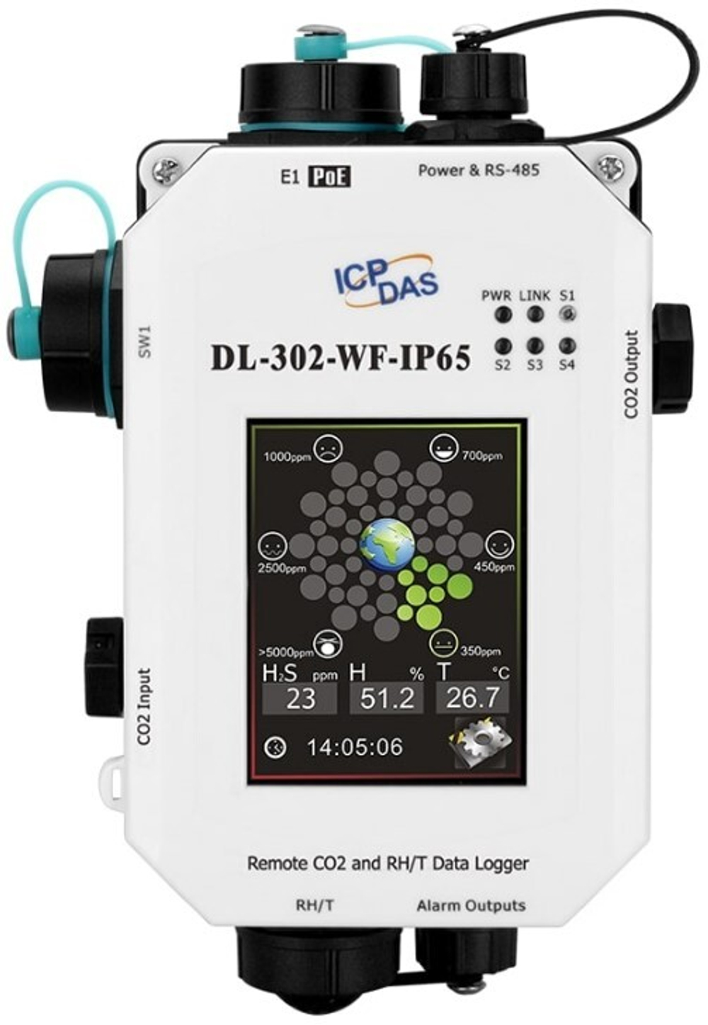 Датчик  ICP DAS DL-302-WF-IP65 CR