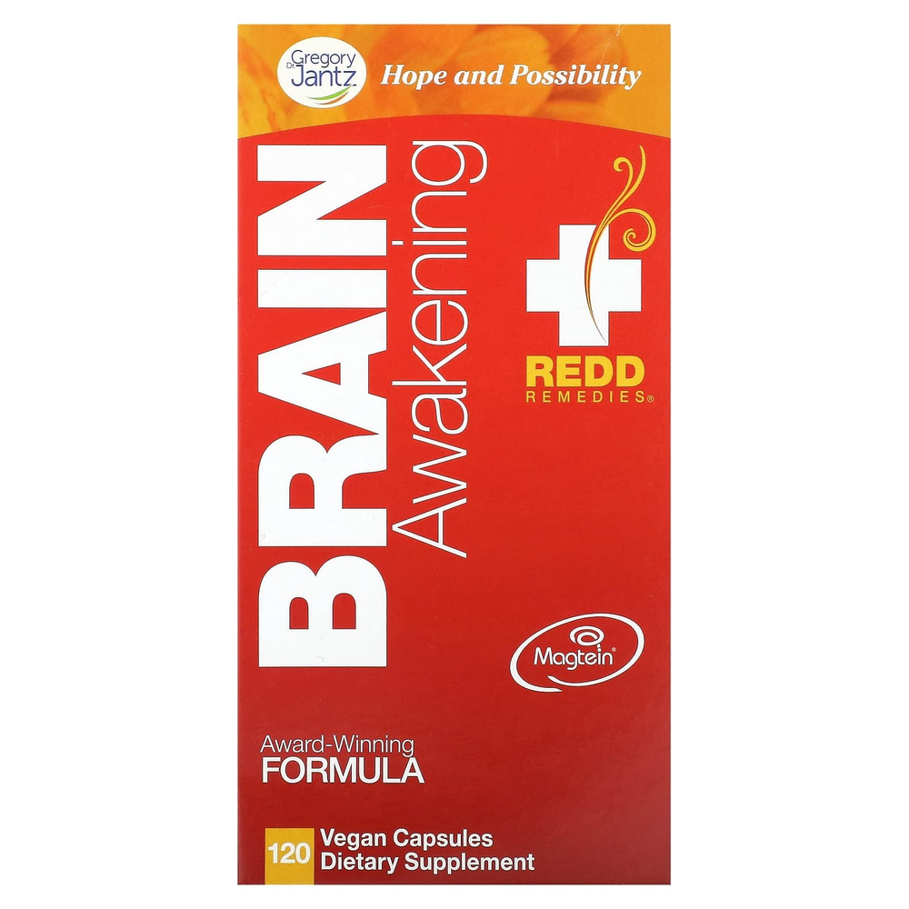 Redd Remedies, Brain Awakening, 120 веганских капсул
