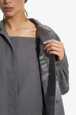 Рубашка льняная Borozna Серая