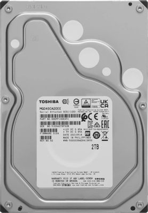 Серверный жесткий диск HDD Toshiba 2TB SAS 7.2K 3.5" MG04SCA20EE