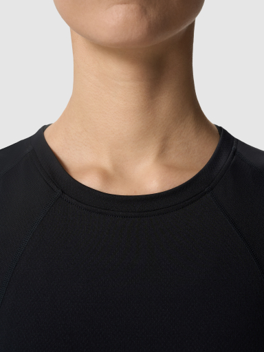 Майка женская Флоу чёрная