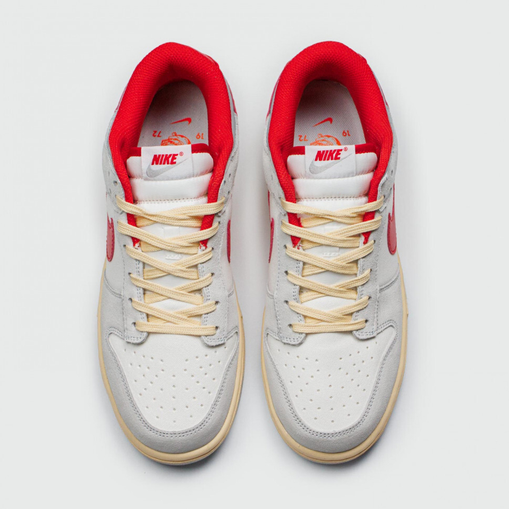 кроссовки Nike Dunk Low Grey Red