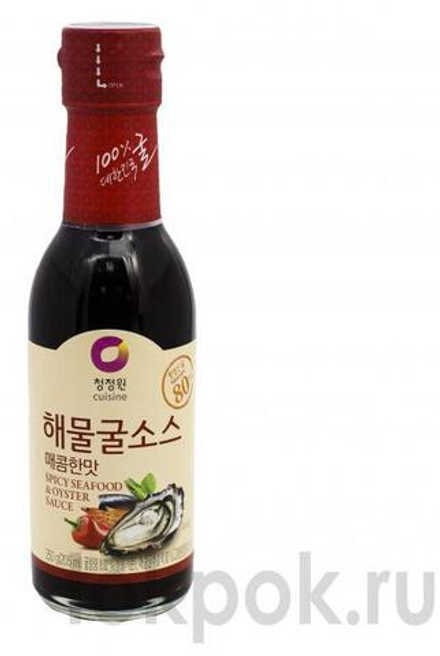 Соус устричный (острый) Daesang Spicy Seafood & Oyster Sauce, 250 гр