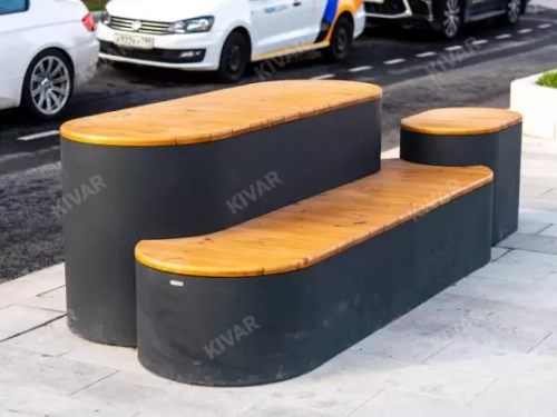 Скамейка «Пенек» (2 секции)