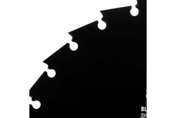 Диск для триммера c долотообразной формой зуба 230x25.4 мм, 26 зубов Denzel 96380