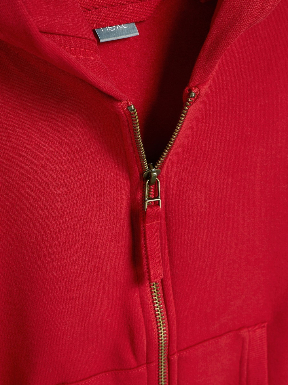 Толстовка с капюшоном на молнии для девочки Next 690-948, Красный