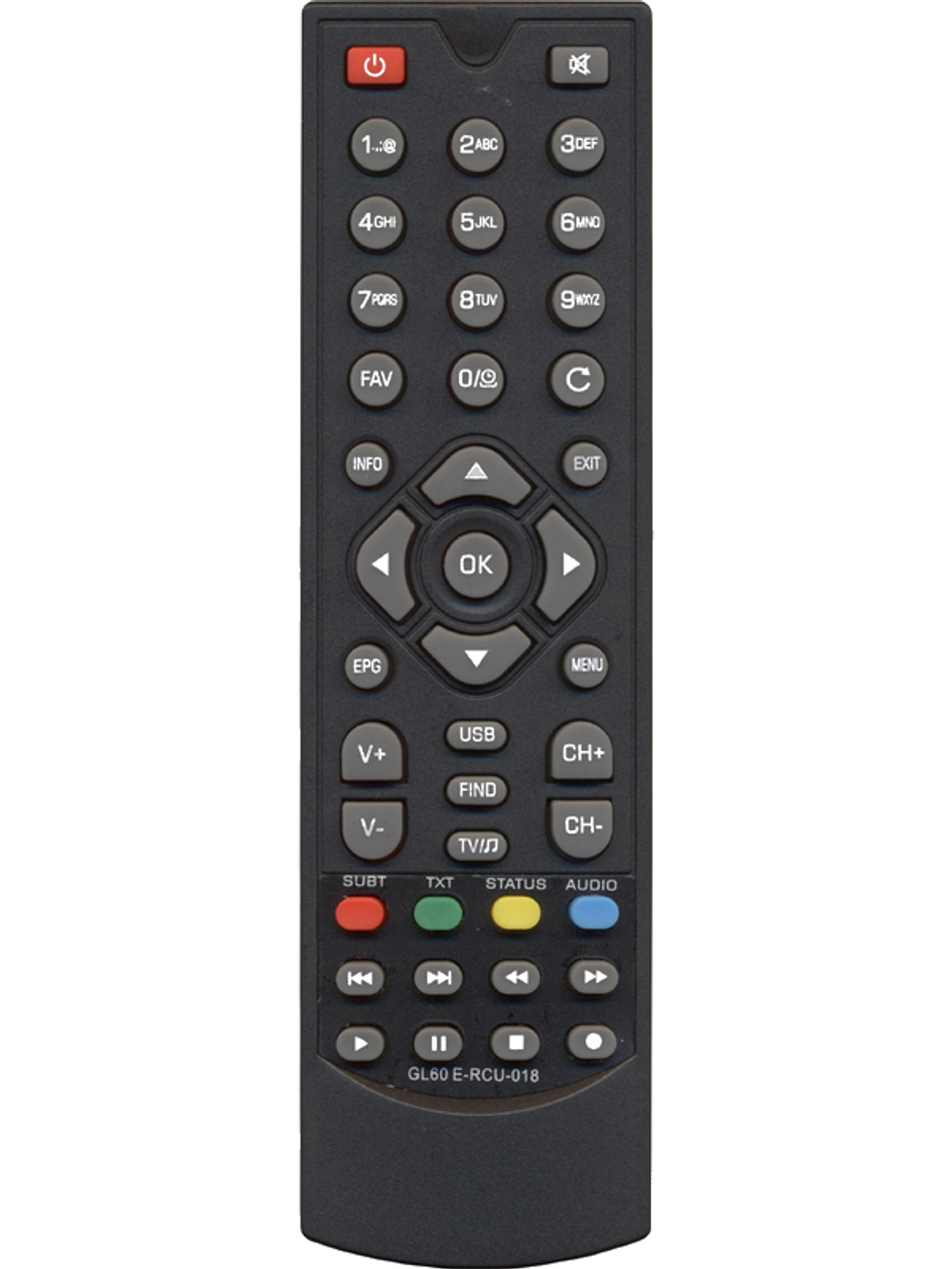 Пульт Globo GL60, E-RCU-018