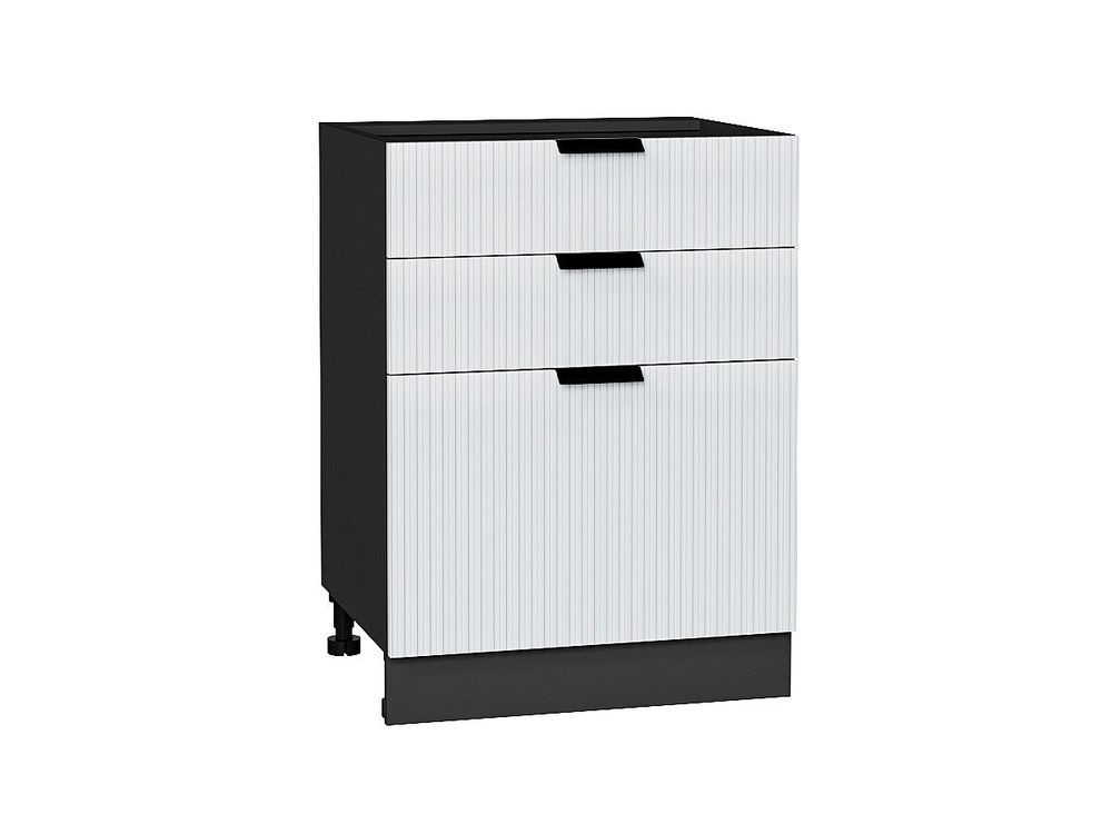 Шкаф нижний с 3-мя ящиками Евро Лайн