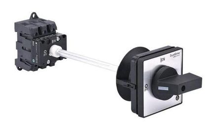 Выключатель-разъединитель 3п 25А IP20 с черн. выносн. рукоят. на дин-рейке/плате SE MSD25340B