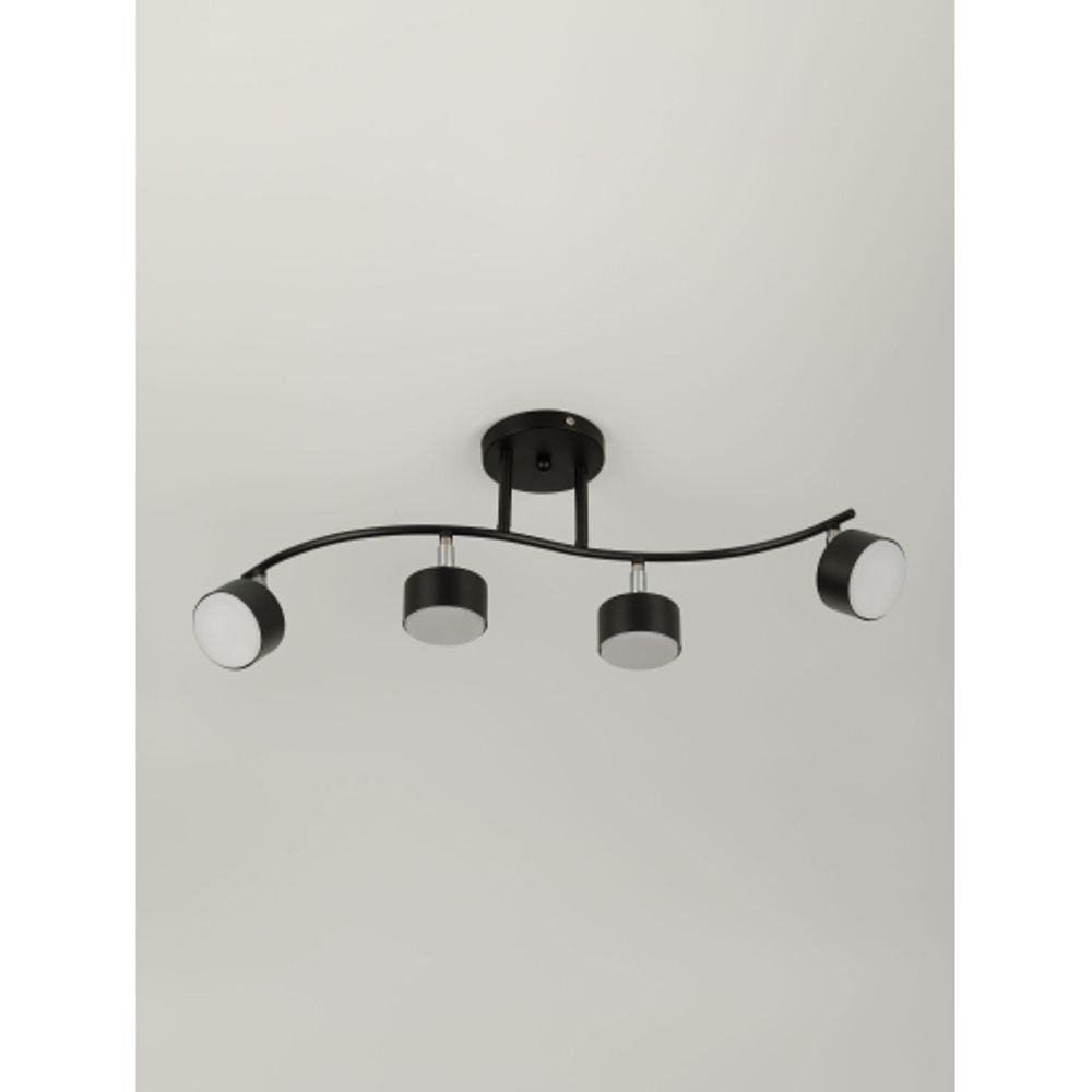 Светильник настенно-потолочный спот Rivoli Vanessa 7074-704 4хGX53 15 Вт поворотный | Rivoli