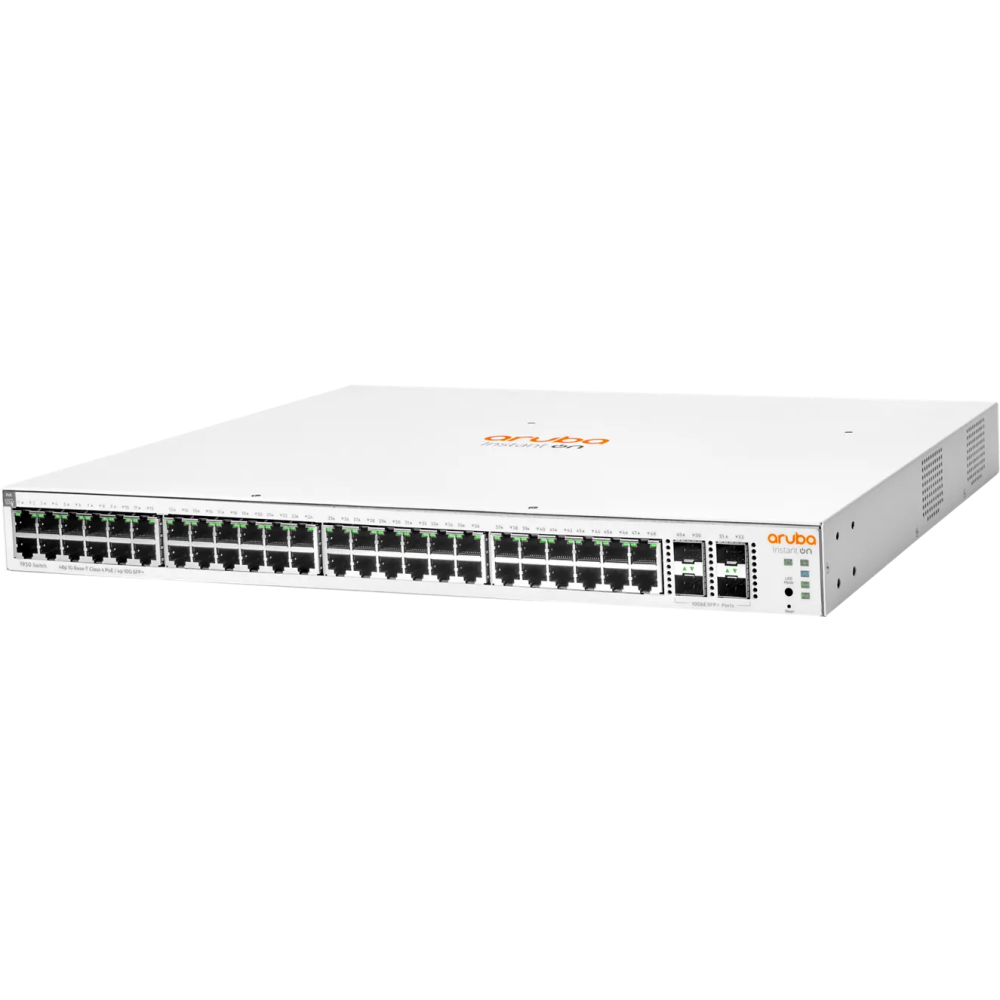 Коммутатор (свитч) HPE JL686B Instant On 1930 48G Class4 PoE 4SFP/SFP+ 370W