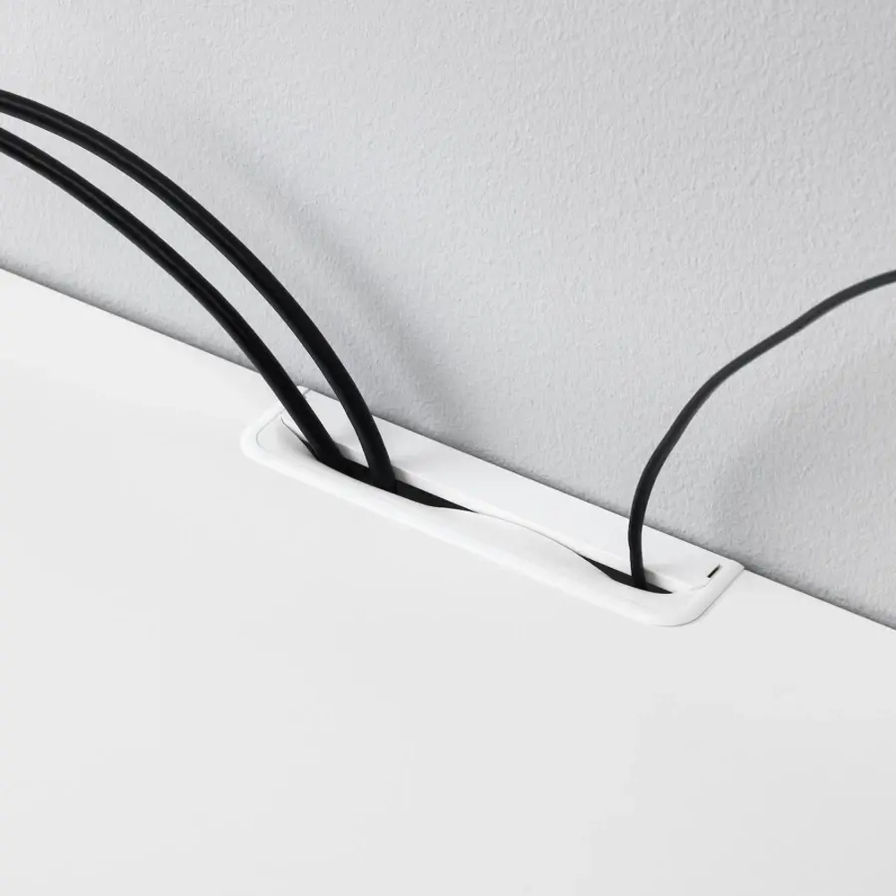 Комплект мебели д/гостиной  - IKEA BESTÅ/BESTA LACK, 195x42x300см, белый, БЕСТО ЛАКК ИКЕА