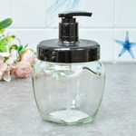 Диспенсер стеклянный "Megan" (черный)