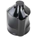 Подставка-органайзер BRAUBERG MINI 10 отделений вращающаяся 107х107х130 мм черная 2380 (5 штук в упаковке)