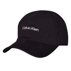 Теннисная кепка Calvin Klein 6 Panel Relaxed Cap - Black
