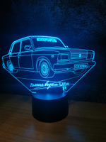 Светильник "Автомобиль Ваз 2107" (Lada)