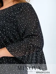 Платье 22-016-черный Minova