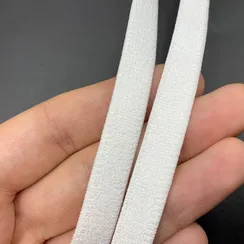 Резинка отделочная белая 10 мм (цв. 001), 628/10