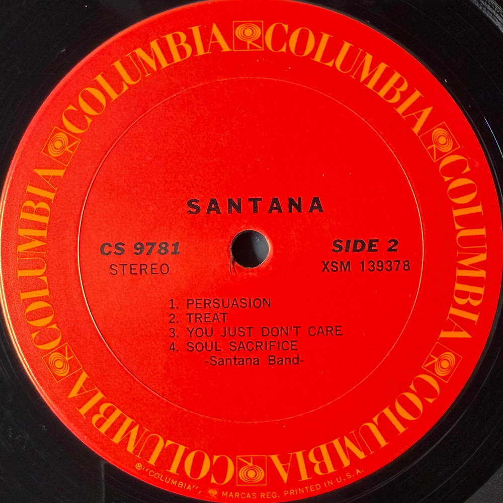 Santana ‎– Santana (США 1970г.) Т