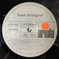 Винтажная виниловая пластинка LP Сборник Эстрады Super 20 Original (Germany 1976)