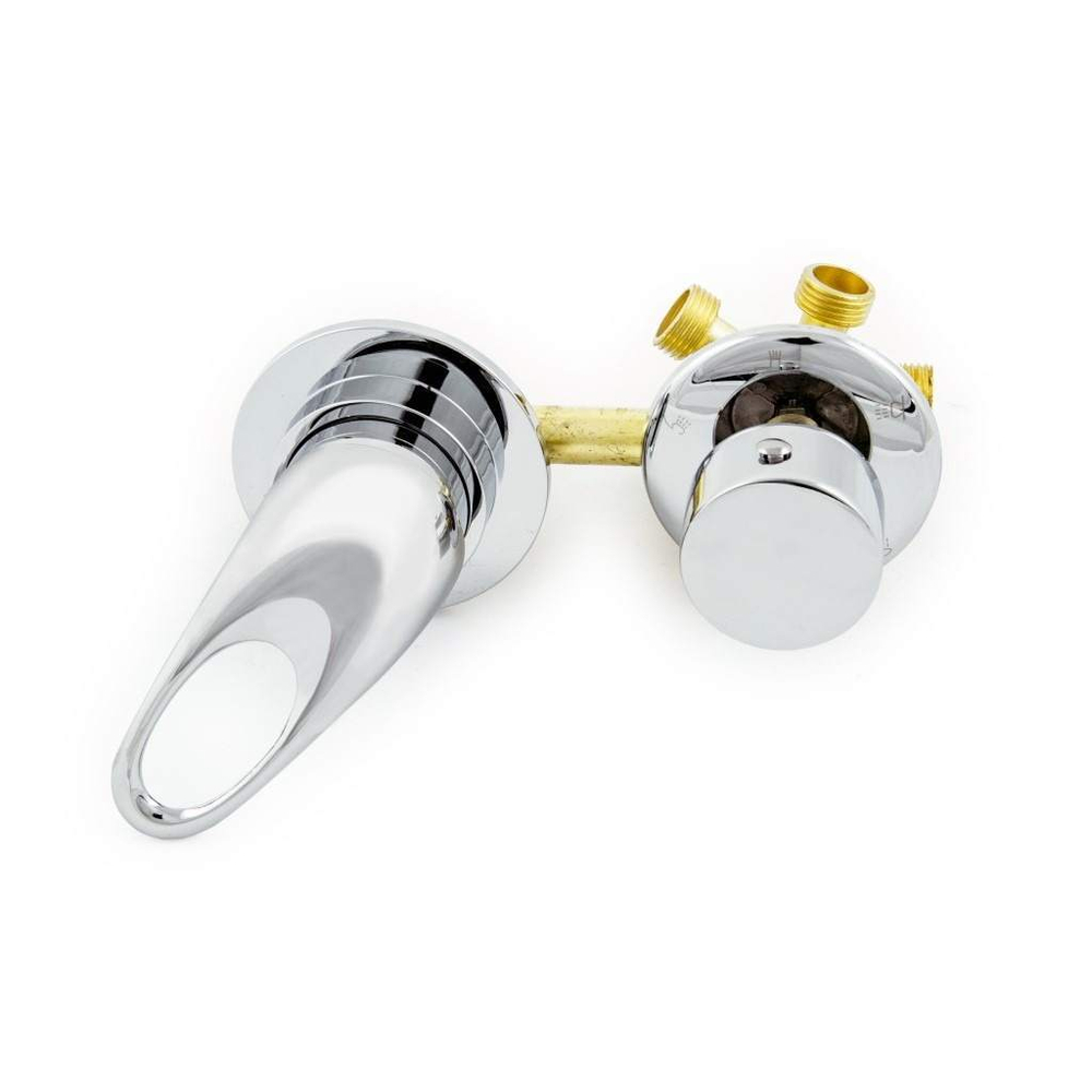 Смеситель для душевой кабины с переключателем на 5 режимов под гайку 100мм DC 6312