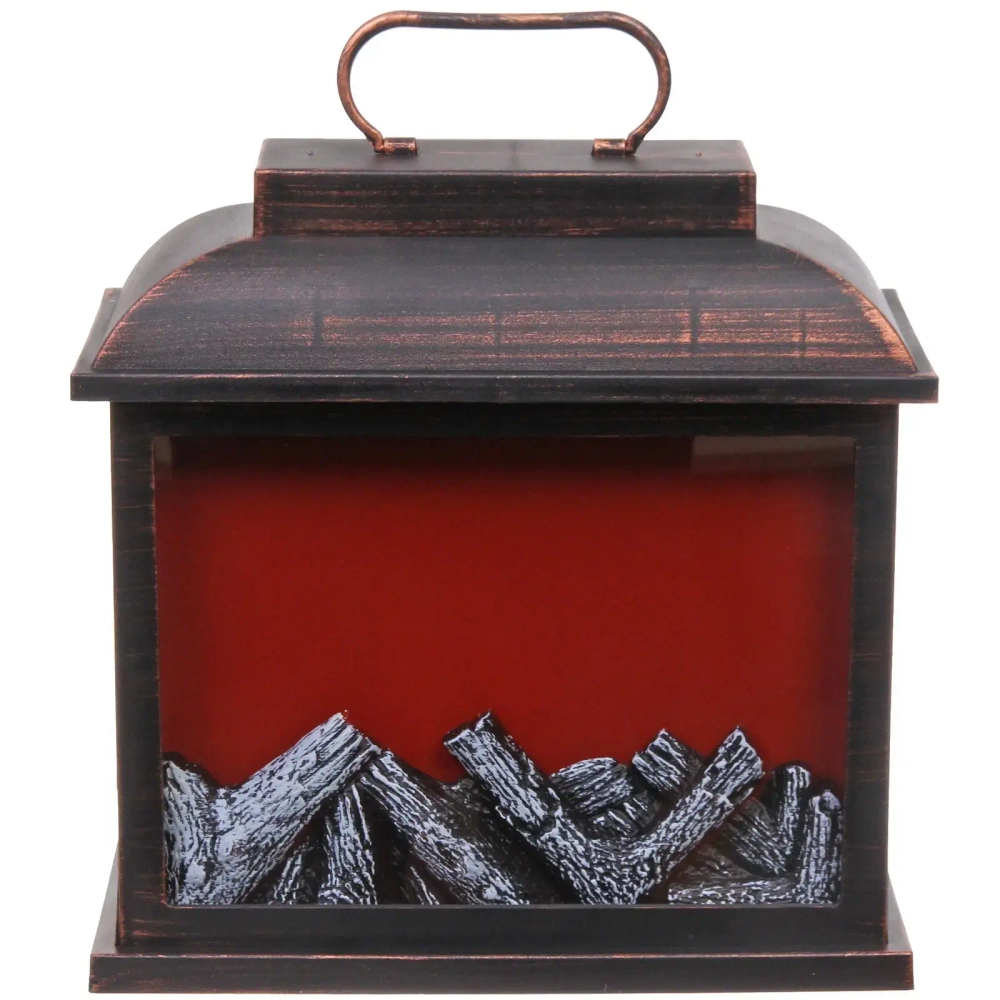 Сувенир с подсветкой «КАМИН - Теплый вечер» 29,8*13*34,5 см (питание от USB и батареек)