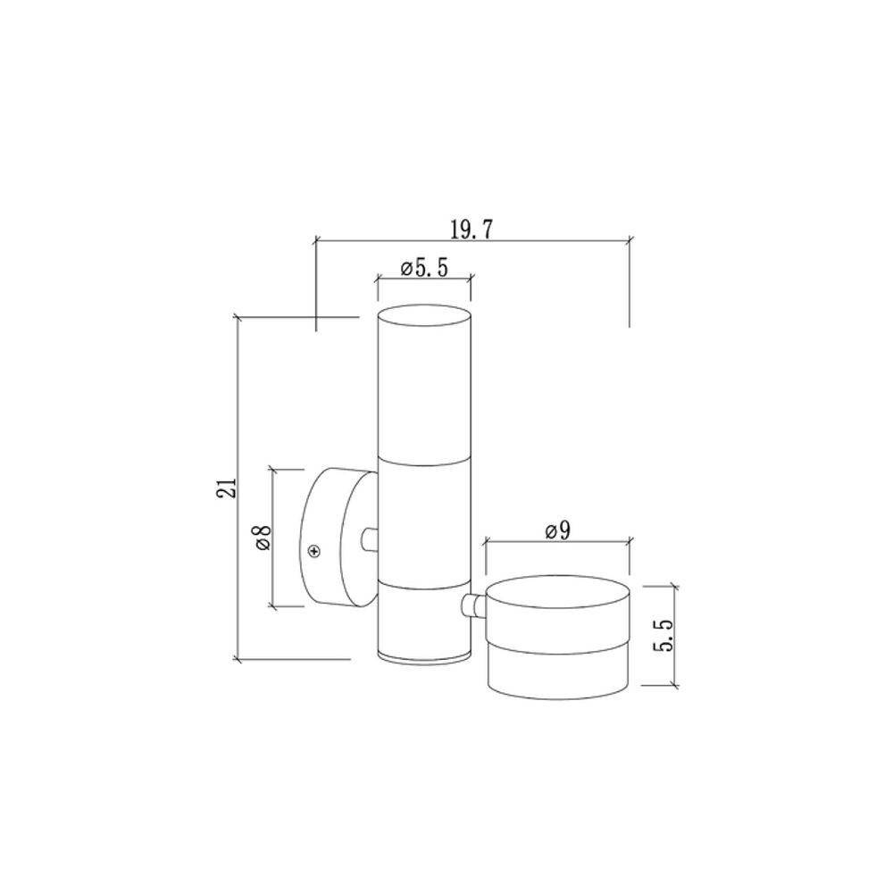 Уличный настенный светильник Arte Lamp