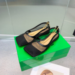 Bottega Veneta Stretch Lace-Up Sandal