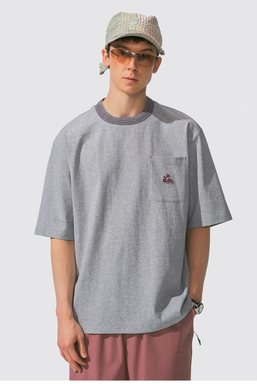 Футболка Nothomme Monterest X Quiksilver Cold flower gray