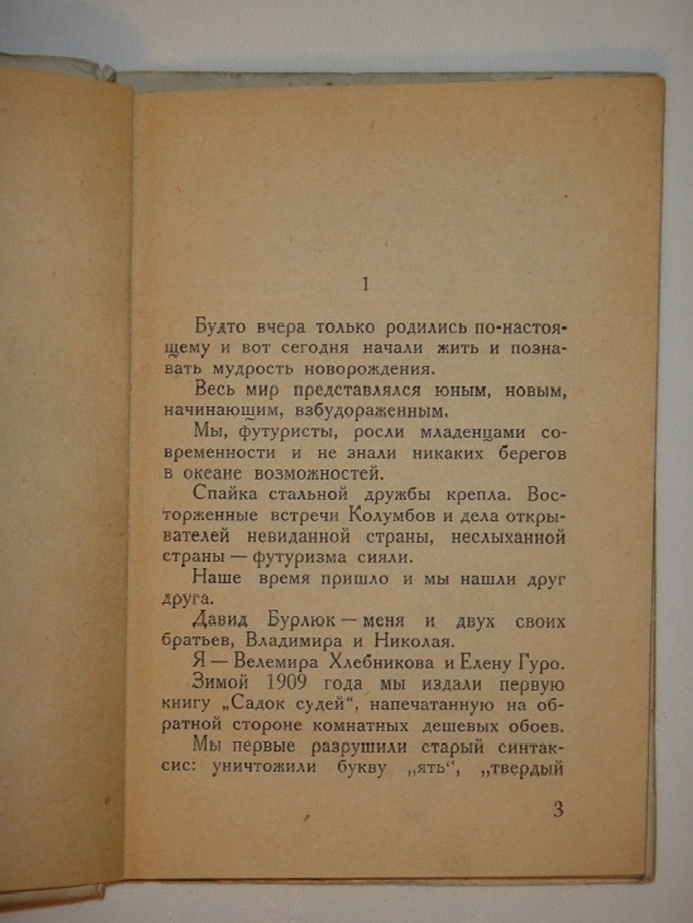 "Юность Маяковского". Василий Каменский. 1931г.