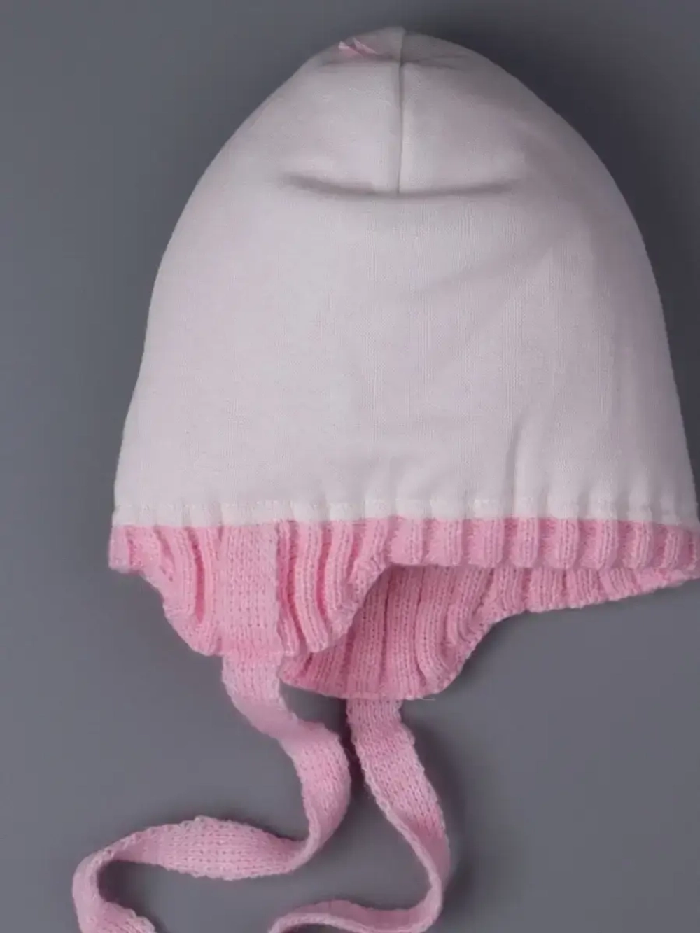 Шапка для девочки зимняя вязаная и снуд