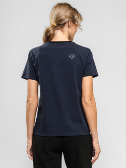 Футболка "НОХО" женская, цвет "Полярная ночь"