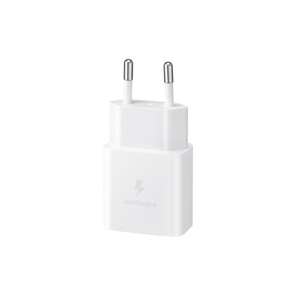 Сетевое зарядное устройство Samsung мощностью 15 Вт (USB-C) (EP-T1510), белый