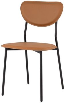 Стул обеденный Minnie коричневая экокожа